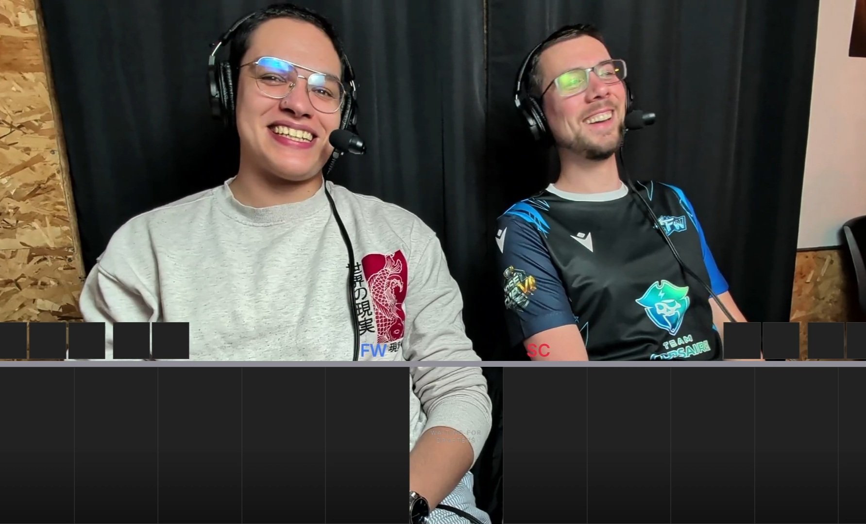 1 vrai casteur, 1 faux caster